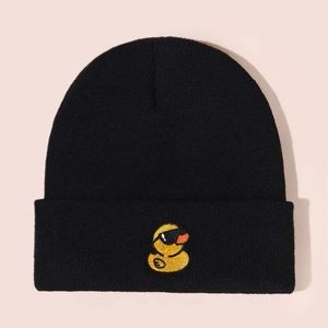Rubber Ducky Embroidered Beanie